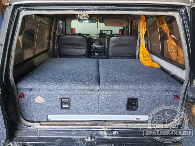 Стандартный спальник (2 ящика на 500мм). Nissan Safari Y60 (3 двери)