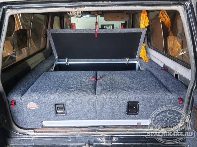 Стандартный спальник (2 ящика на 500мм). Nissan Safari Y60 (3 двери)