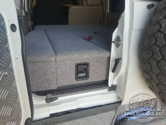 Спальник с ящиками увеличенного объема. Toyota Land Cruiser 76