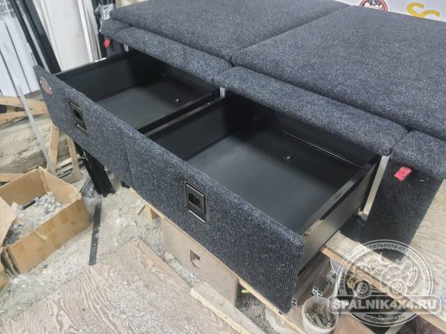 Стандартный спальник + стол. UAZ Patriot 2018-2020 (низкий спальник)