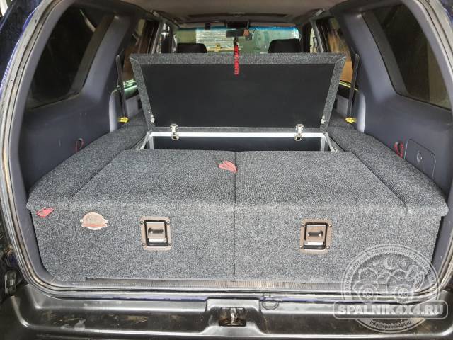 Стандартный спальник (2 ящика на 500мм). Toyota Surf 185