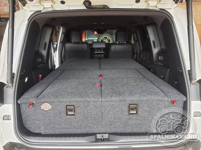 Стандартный спальник (2 ящика на 500мм). Toyota Land Cruiser 300