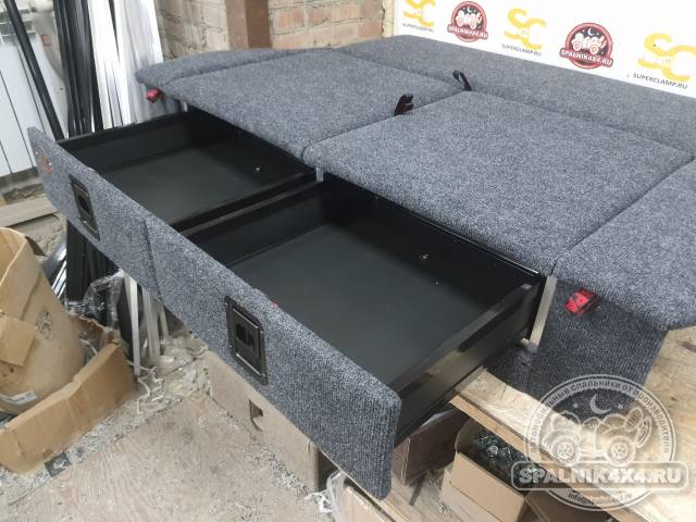 Стандартный спальник + стол. Toyota 4Runner N210 - 4е поколение