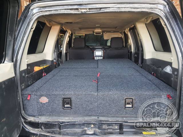 Стандартный спальник (2 ящика на 500мм). Nissan Safari Y61 (2004-2012) рестайл