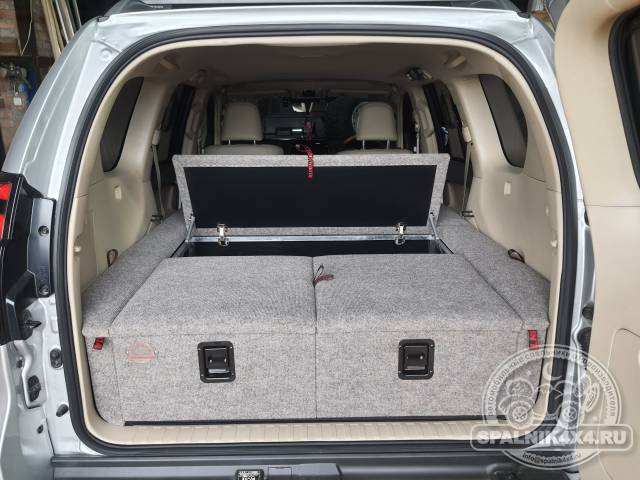 Стандартный спальник (2 ящика на 500мм). Toyota Prado 150 (2017-2020)