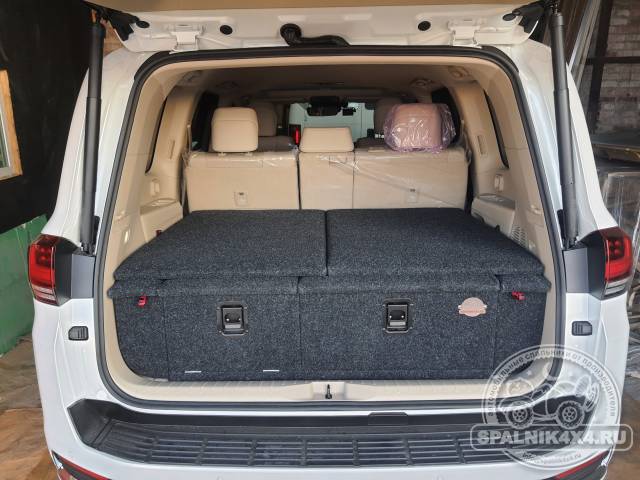 Стандартный спальник (2 ящика на 500мм). Toyota Land Cruiser 300