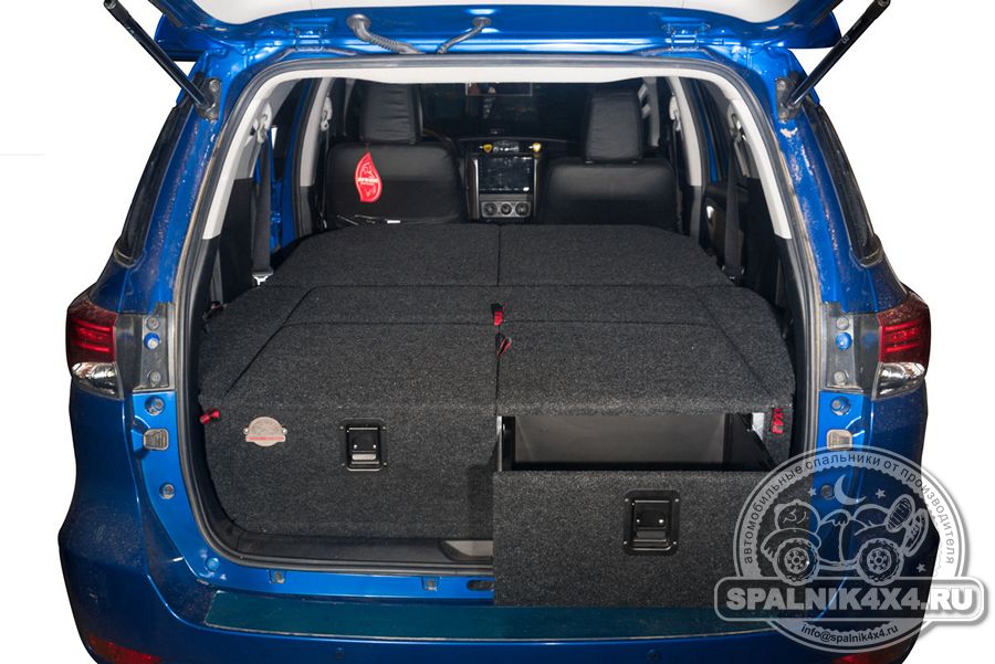 Автомобильный спальник-органайзер для Toyota Fortuner второго поколения