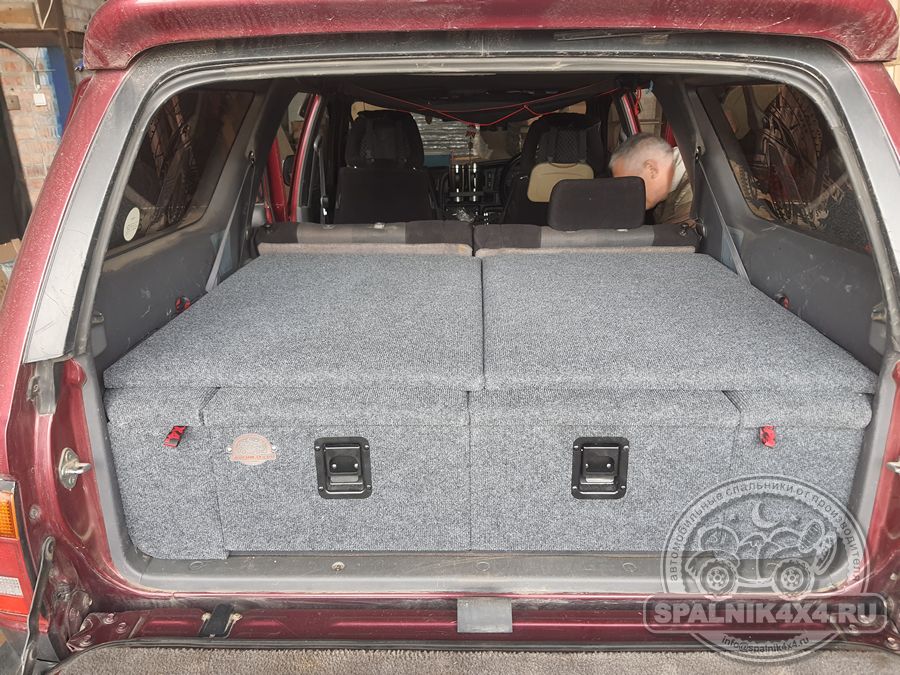 Toyota Surf 130 спальник-органайзер стандартной комплектации