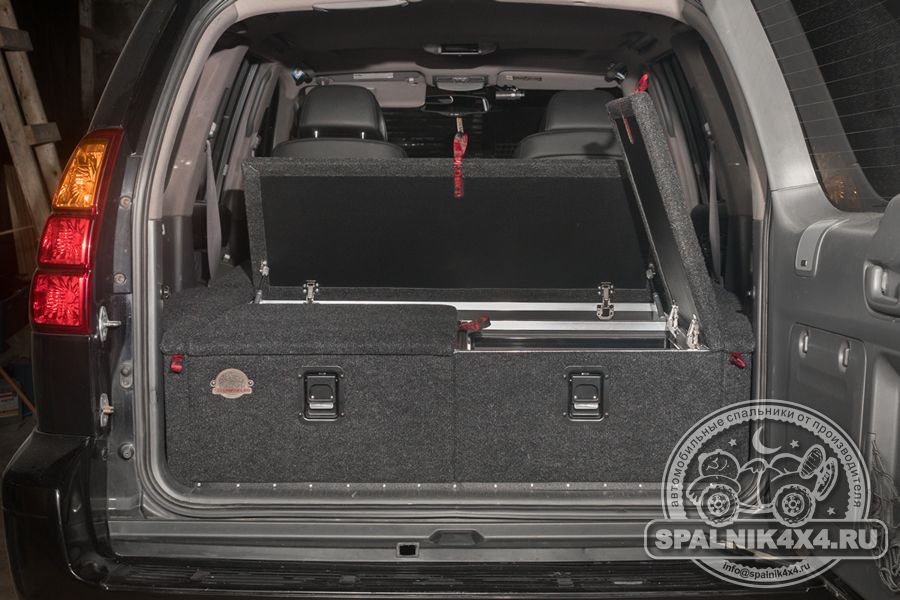 Lexus GX 470 автомобильный органайзер-спальник стандартной комплектации