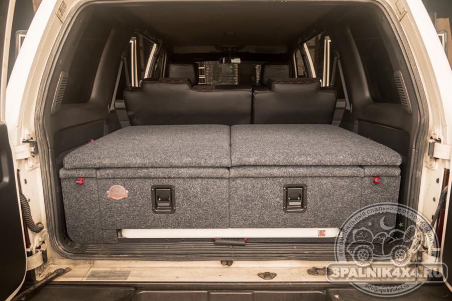Isuzu Bighorn - автомобильный спальник с интегрированным столом для Исузу Бигхорн