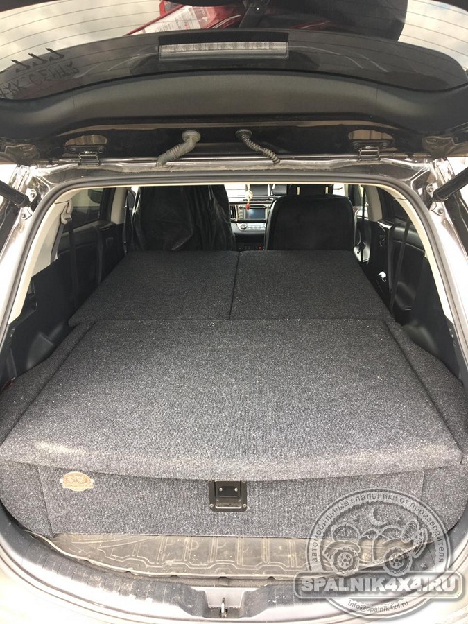 Тойота Рав4 - автомобильный спальник без ящиков