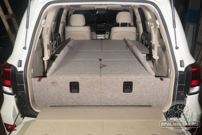 Toyota Land Cruiser 200 - Стандартный спальник (2 ящика на 500мм)