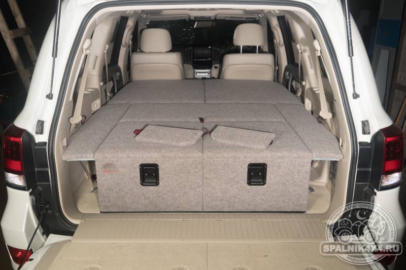 Toyota Land Cruiser 200 - Стандартный спальник (2 ящика на 500мм)