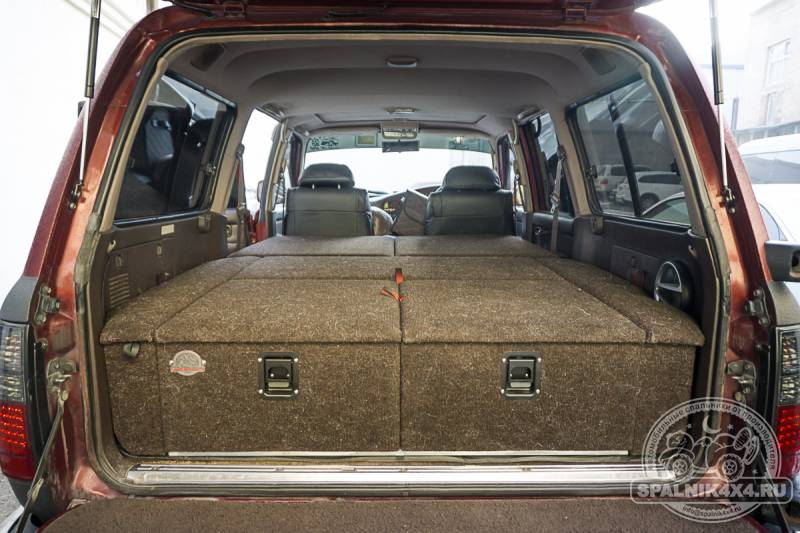 Toyota Land Cruiser 80 - Стандартный спальник (2 ящика на 500мм)