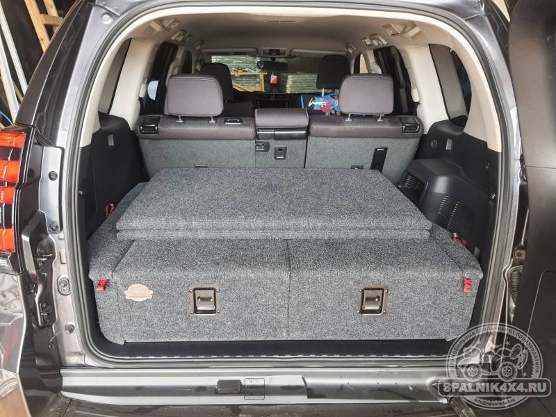 Toyota Prado 150 (2017-2020) - Стандартный спальник (2 ящика на 500мм)