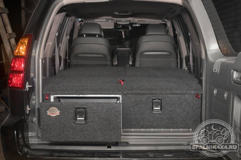 Lexus GX470 - Стандартный спальник (2 ящика на 500мм)