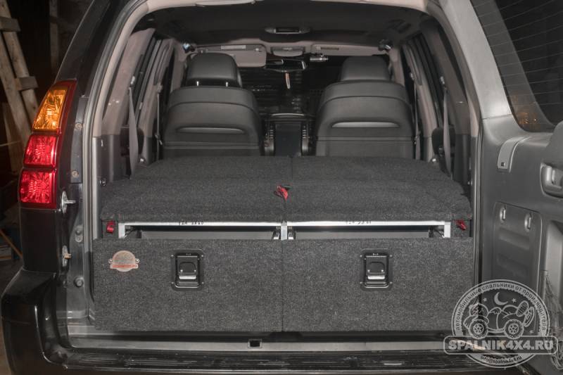 Lexus GX470 - Стандартный спальник (2 ящика на 500мм)