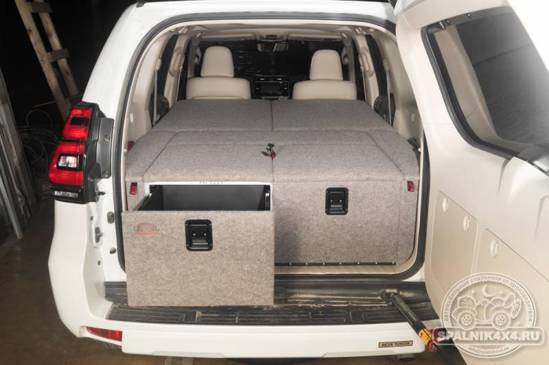 Toyota Prado 150 (2013-2017) - Стандартный спальник (2 ящика на 500мм)